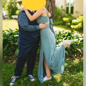 Birdy Grey Dusty Blue Bridesmaid Dress